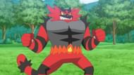 Incineroar in the anime (Image via TPC)